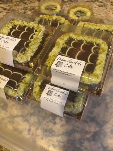 Dubai Chocolate Cake 
ultra-luxurious chocolate cake Chocolate lovers this is for you!