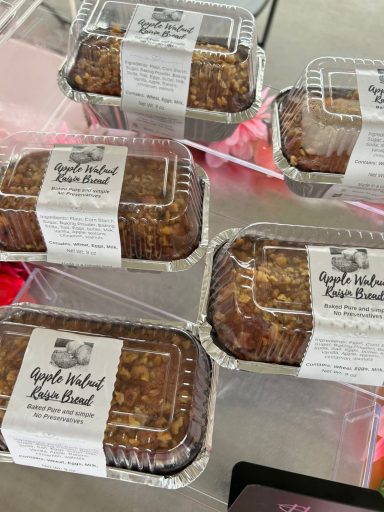 Apple Walnut Raisin Bread