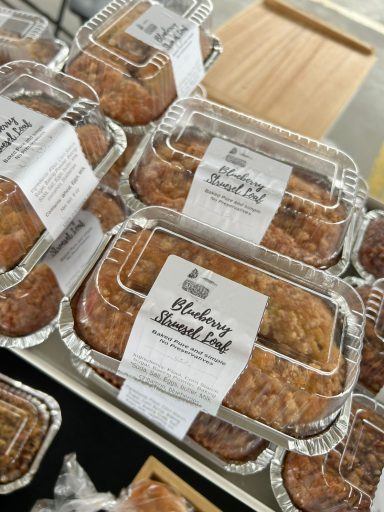 Blueberry Streusel Loaf